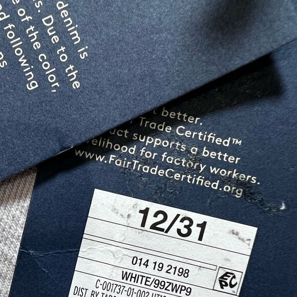 Universal threads vintage midi Jean shorts white size 12/31 - Picture 12 of 16